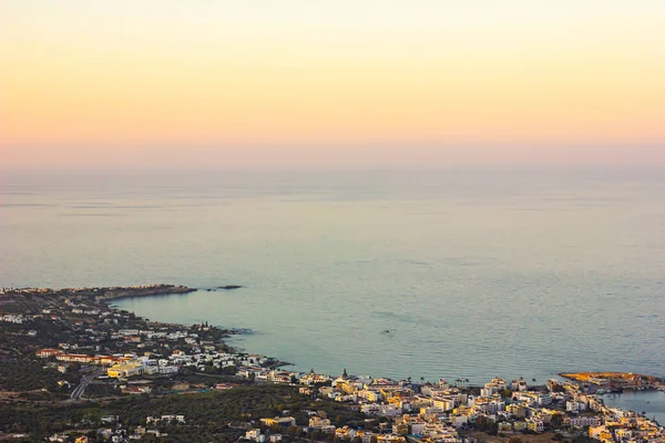 Geweldig Beutiful Landschap Zee Kreta Griekenland — Stockfoto