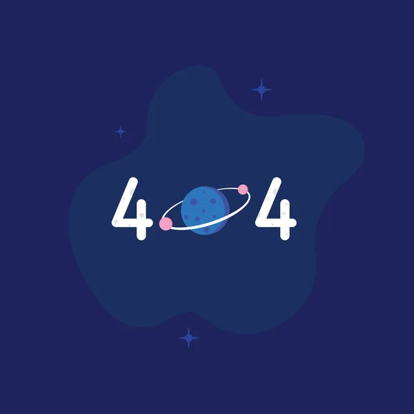 404 logotipo de erro e vetor de ícone Imagem isolada —  Vetores de Stock