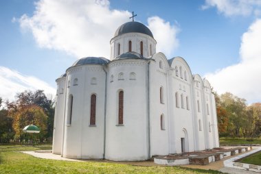 Boris ve Chernigov (XII yüzyıl Gleb kilisede.)