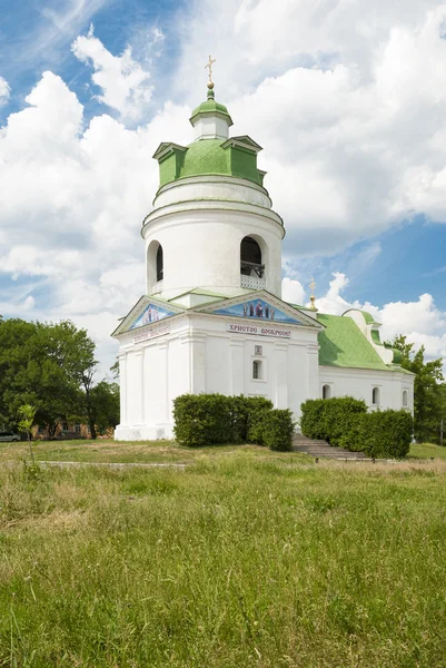 Nicholas Church- bell tower of the 18th century in Priluki. Ukraine — Stock Photo, Image