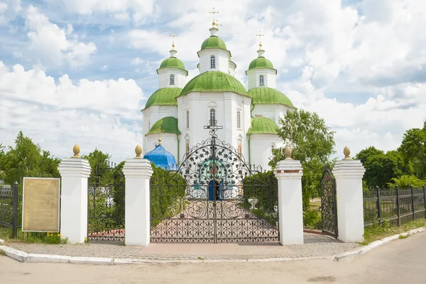 Catedral de Spaso-Preobrazhensky, Priluki. Ucrania — Foto de Stock