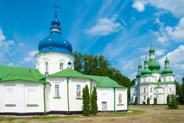 Igreja Refeitória. Convento Gustyn. Ucrânia. Região de Chernihiv — Fotografia de Stock