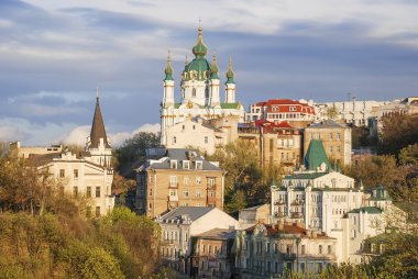 Kiev.Ukrayna St Andrew Kilisesi