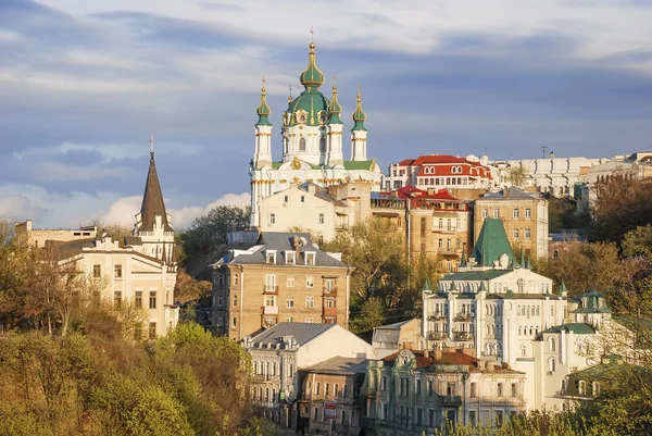 Kościół św Andrzeja w Kijowie. Ukraina — Zdjęcie stockowe
