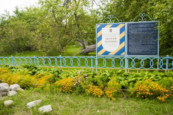 Apple-colony (apple-bush) - a botanical nature monument.City Krolevets, Sumy region, Ukraine — Stock Photo, Image