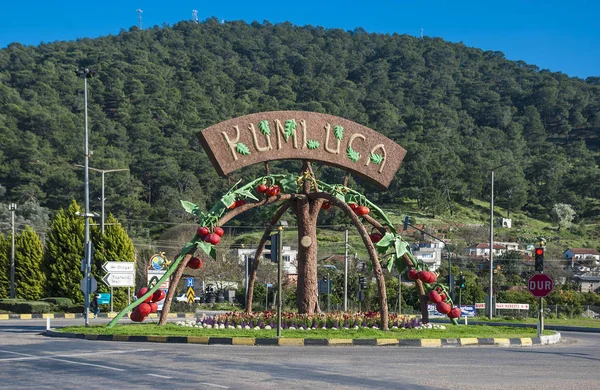 Kumluca, Antalya, Türkiye'nin il-09 Mart 2014: Dekoratif
