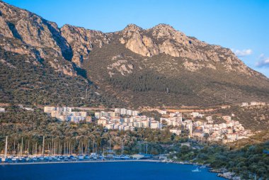 Kaş, Antalya, Türkiye'nin il-11 Mart, 2014:city ve bağlantı noktası 