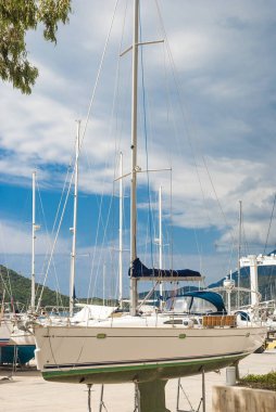 Marina Antalya İli Kash şehir içinde. Türkiye