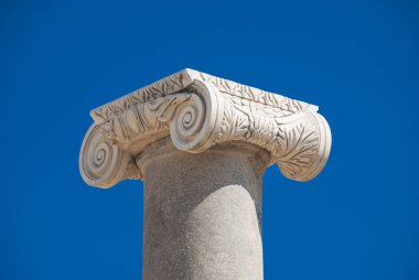 Antik sütun. Patara, Türkiye