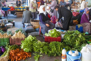 Milas, Muğla, Türkiye'nin il-2014:Food 18 Mart Pazar içinde