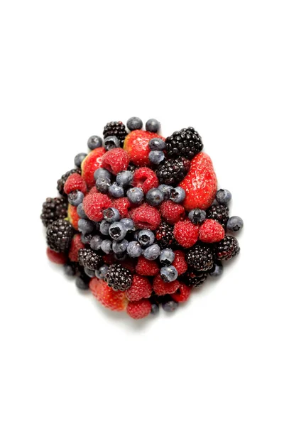 Frutas Silvestres Bodegón Alimentos Bebidas Saludables Batido Batido —  Fotos de Stock