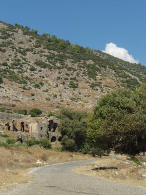Anemuryum, antik kentin kalıntıları, Mersin Türkiye 