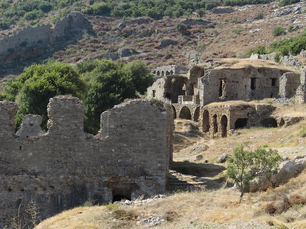 Ανεμούριο Ερείπια Της Αρχαίας Πόλης Μερσίνα Τουρκίας — Φωτογραφία Αρχείου