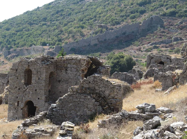 Anemurium Ruïnes Van Oude Stad Mersin Turkije — Stockfoto