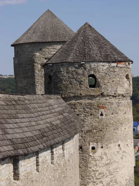 Medieval Castle City Kamyanets Podilsky Ukraine Formidable Strong Fortress Whose — Stok fotoğraf