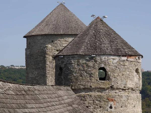 Medieval Castle City Kamyanets Podilsky Ukraine Formidable Strong Fortress Whose — Stok fotoğraf