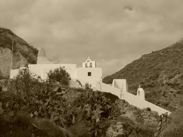 Templos Monasterios Parte Histórica Del Emporio Pueblo Más Grande Isla — Foto de Stock