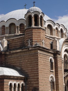  Sveti Sedmochislenitsi Kilisesi, Sofya Bulgaristan. 