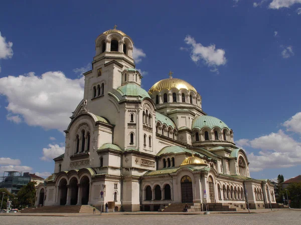 Catedral Alexander Nevsky Sofía Bulgaria — Foto de Stock