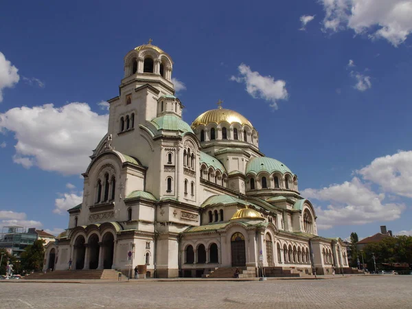 Catedral Alexander Nevsky Sofía Bulgaria —  Fotos de Stock