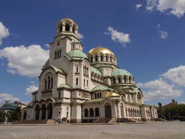 Catedral Alexander Nevsky Sofía Bulgaria — Foto de Stock