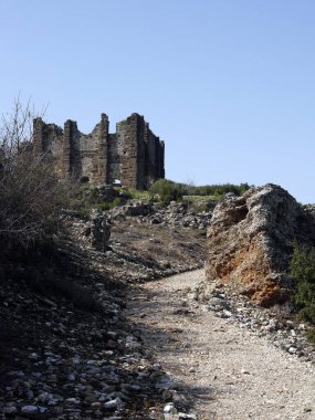  Aspendos, Antalya yakınlarındaki antik şehir, Güney Türkiye.
