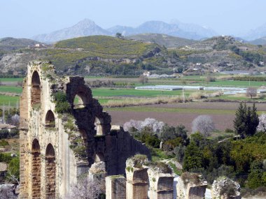  Aspendos, Antalya yakınlarındaki antik şehir, Güney Türkiye.