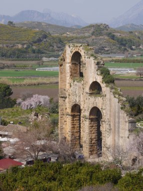  Aspendos, Antalya yakınlarındaki antik şehir, Güney Türkiye.