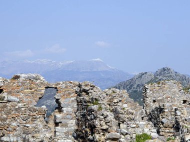  Aspendos, Antalya yakınlarındaki antik şehir, Güney Türkiye.