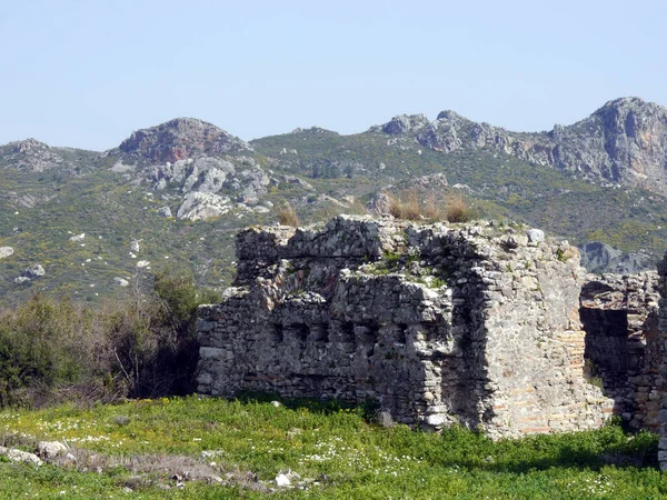 アスペンドス アンタルヤの近くの古代都市 トルコ南部 — ストック写真