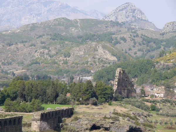 Аспендос Стародавнє Місто Біля Анталії Південна Туреччина — стокове фото