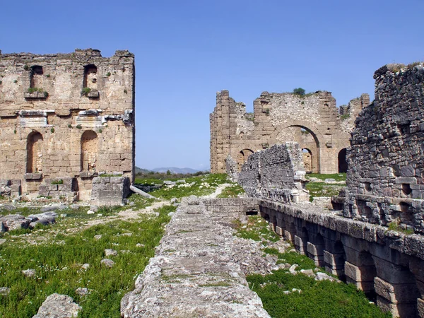 Aspendos Ancient City Antalya Southern Turkey — Stock Photo, Image