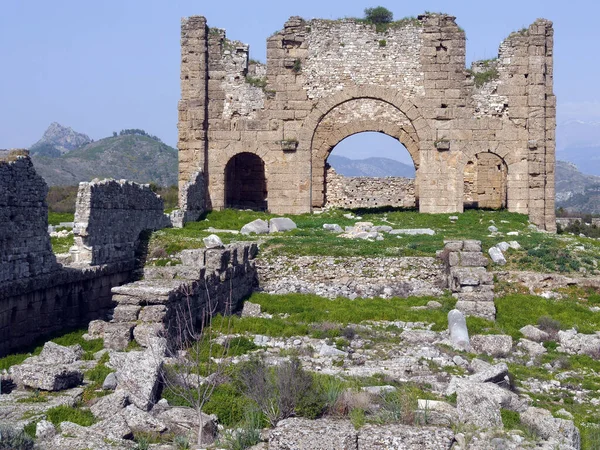 Aspendos Ancient City Antalya Southern Turkey — Stock Photo, Image