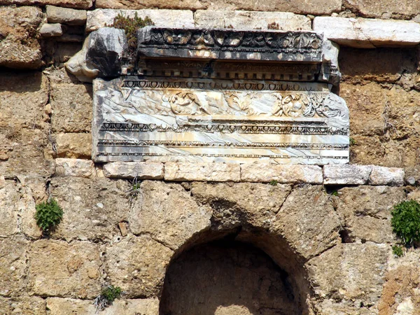 Aspendos Ősi Város Antalya Közelében Dél Törökország — Stock Fotó