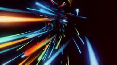 Özgeçmiş için soyut yüksek teknoloji görüntüleri, kusursuz döngünün animasyonu