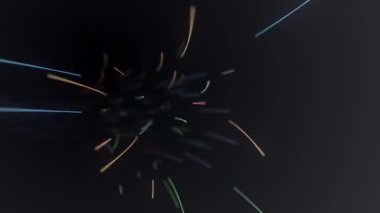 Özgeçmiş için soyut yüksek teknoloji görüntüleri, kusursuz döngünün animasyonu