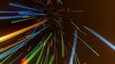 Özgeçmiş için soyut yüksek teknoloji görüntüleri, kusursuz döngünün animasyonu