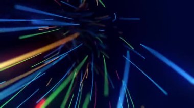 Özgeçmiş için soyut yüksek teknoloji görüntüleri, kusursuz döngünün animasyonu