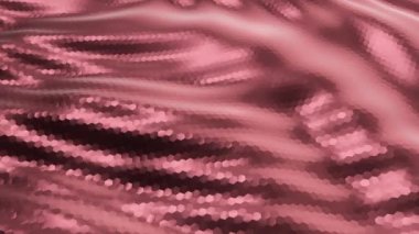 Arkaplan için soyut yüksek teknoloji desenli dalgalar, dikişsiz döngünün animasyonu