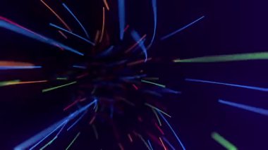 Özgeçmiş için soyut yüksek teknoloji görüntüleri, kusursuz döngünün animasyonu