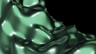 Arkaplan için soyut yüksek teknoloji desenli dalgalar, dikişsiz döngünün animasyonu