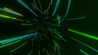 Özgeçmiş için soyut yüksek teknoloji görüntüleri, kusursuz döngünün animasyonu