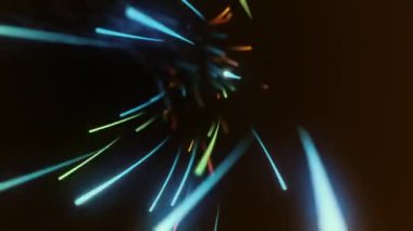 Özgeçmiş için soyut yüksek teknoloji görüntüleri, kusursuz döngünün animasyonu