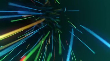 Özgeçmiş için soyut yüksek teknoloji görüntüleri, kusursuz döngünün animasyonu