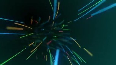 Özgeçmiş için soyut yüksek teknoloji görüntüleri, kusursuz döngünün animasyonu