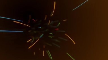 Özgeçmiş için soyut yüksek teknoloji görüntüleri, kusursuz döngünün animasyonu