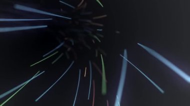 Özgeçmiş için soyut yüksek teknoloji görüntüleri, kusursuz döngünün animasyonu