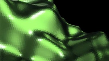 Arkaplan için soyut yüksek teknoloji desenli dalgalar, dikişsiz döngünün animasyonu