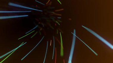 Özgeçmiş için soyut yüksek teknoloji görüntüleri, kusursuz döngünün animasyonu