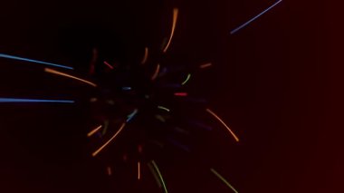 Özgeçmiş için soyut yüksek teknoloji görüntüleri, kusursuz döngünün animasyonu